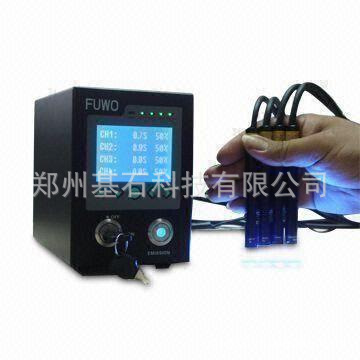 河南厂家供应环保节能4照射头UVled点光源脉冲紫外线光源|UV光源