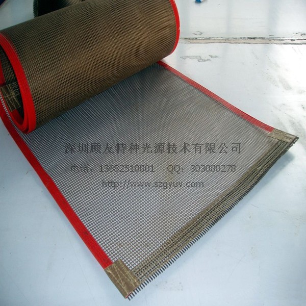 网带_铁氟龙网带特氟龙网带UV机输送带耐高压网格带传送带皮带