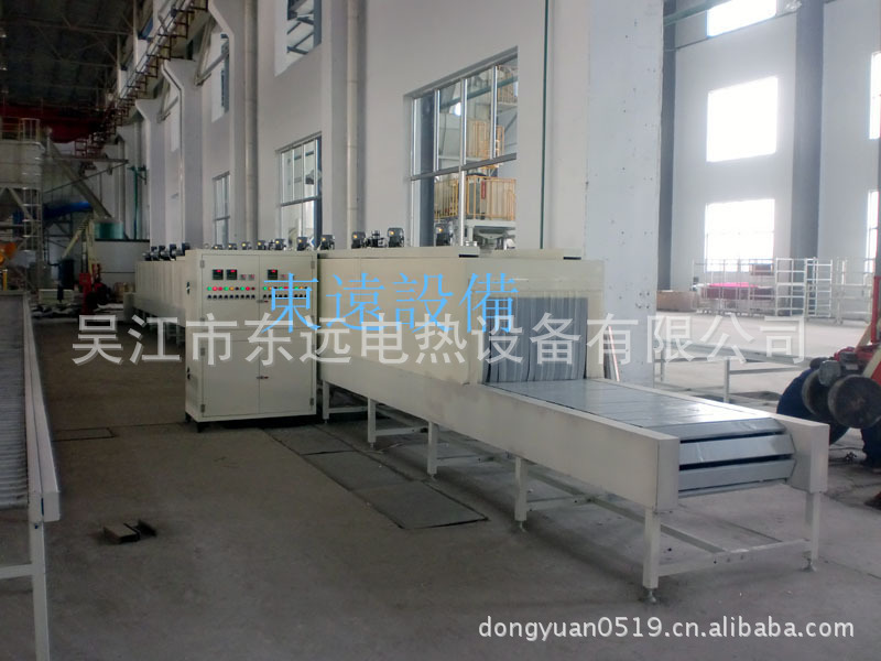 工业烤箱_砂芯通道式表干炉汽车零部件隧道烘箱流水线烘干线(143)