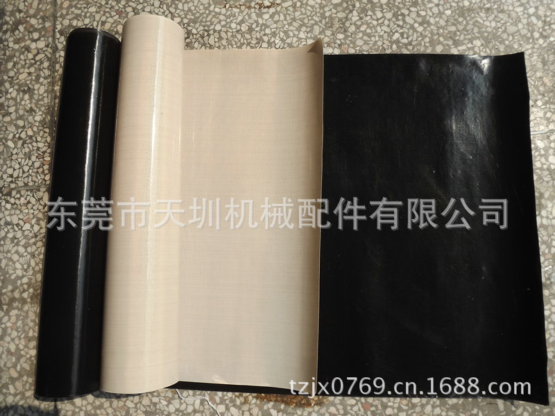 特氟龙网带_现货热销特氟龙玻璃纤维传送带过油机特氟龙网带