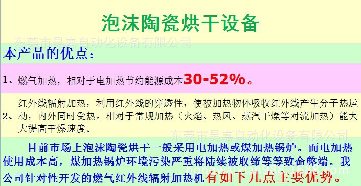 燃气隧道炉_泡沫陶瓷红外线燃气燃烧隧道炉红外线节能环保