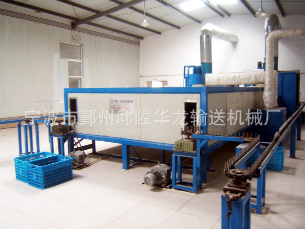 烘道流水线_厂家隧道炉装烘道流水线板链式工具
