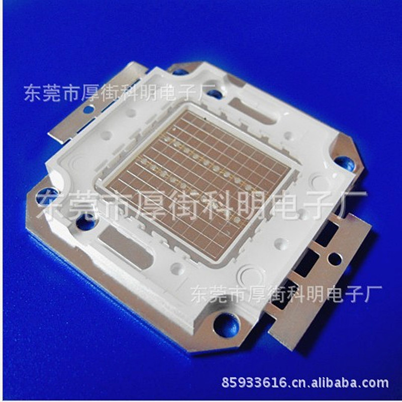 uvled灯珠_厂家供应UVled灯珠20W紫光波长415-420nm10串2并大功率集成