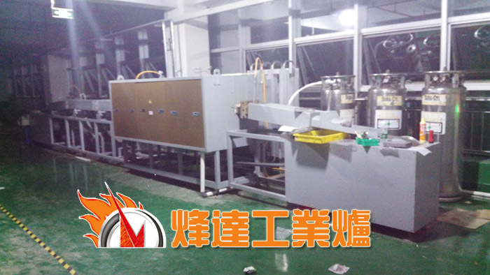 厂家定制铜管退火炉铜片光亮退火炉铜材高温隧道炉网带炉