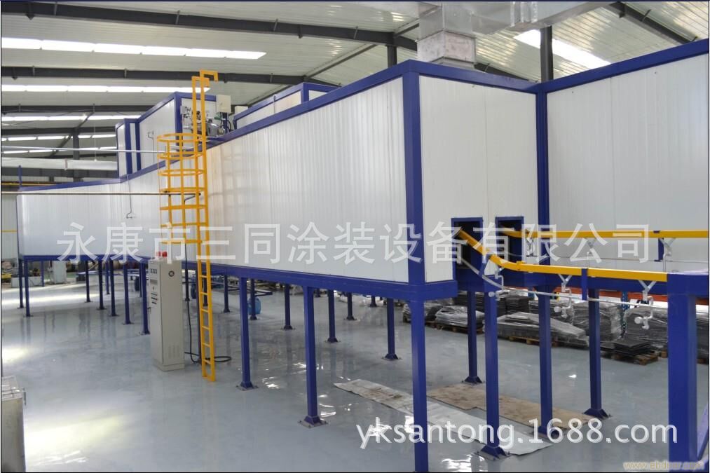 涂装设备_涂装设备厂家悬挂烘干流水线烤漆烤粉隧道式烘箱