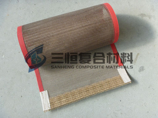 烘干机网带_厂家直销平幅烘干机网带耐高温特氟龙网格输送导带