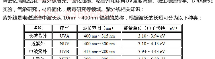 UVA紫外辐照计365nm波长紫外线辐射照度计台湾lutron路昌UV-340A