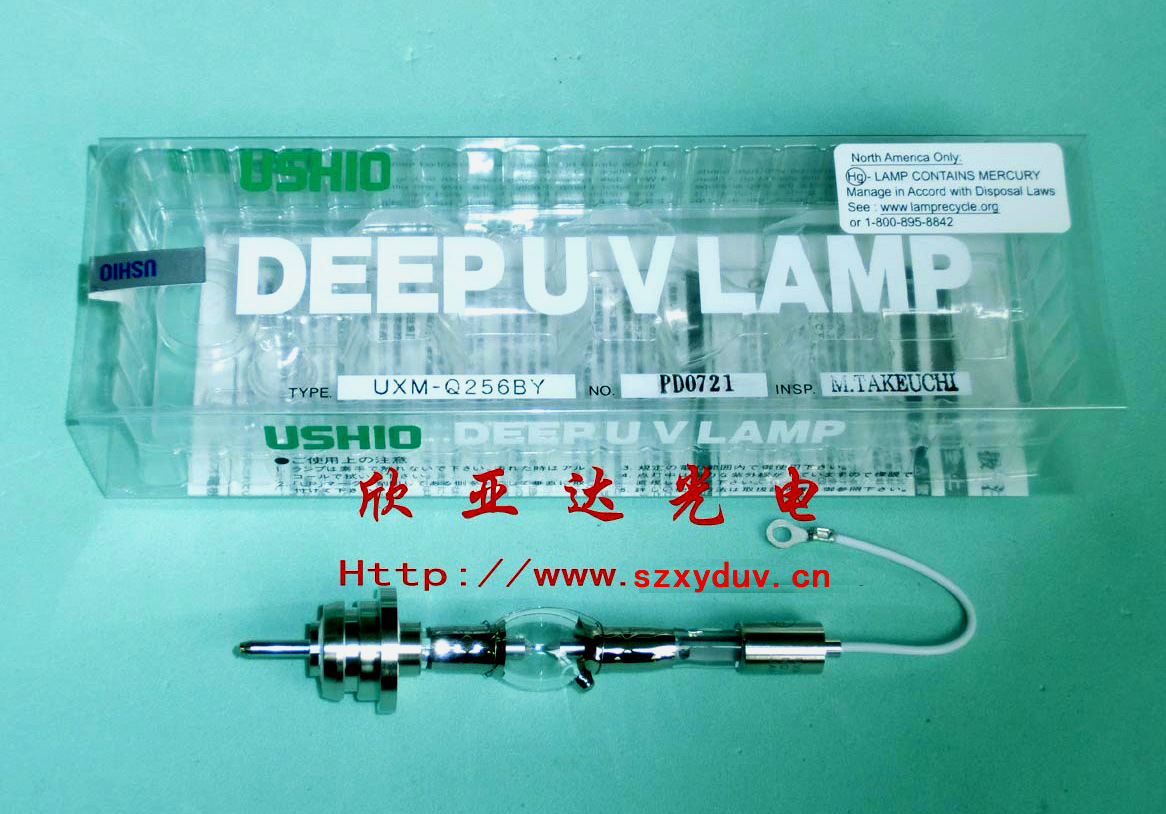 日本USHIOUXM-Q256BY,UV灯管SP-9UV灯点光源紫外线灯管