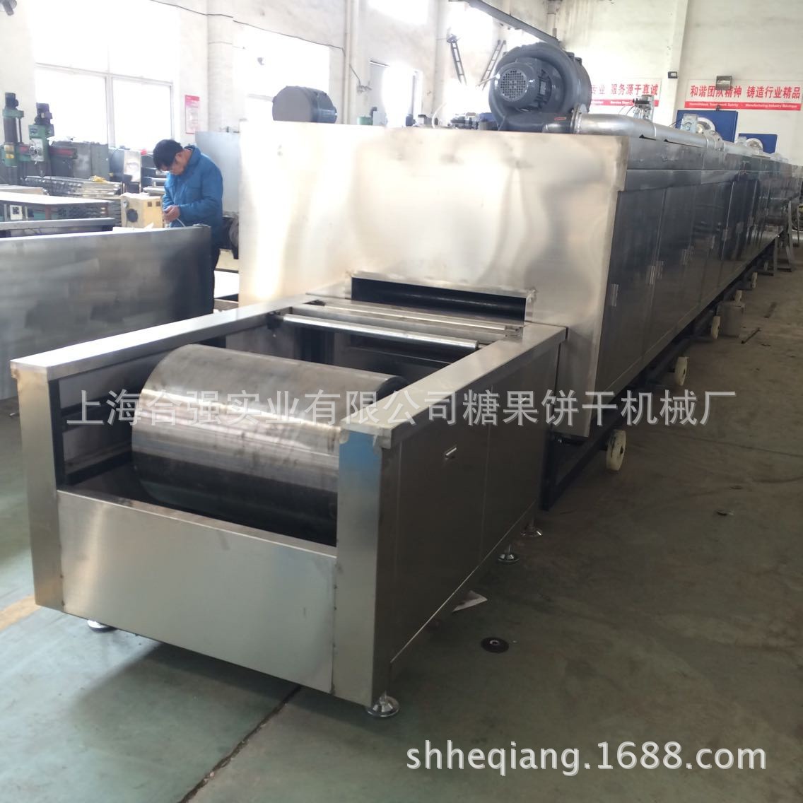 食品机械_条式隧道烤炉上海糕点烤箱食品烘焙生产厂家