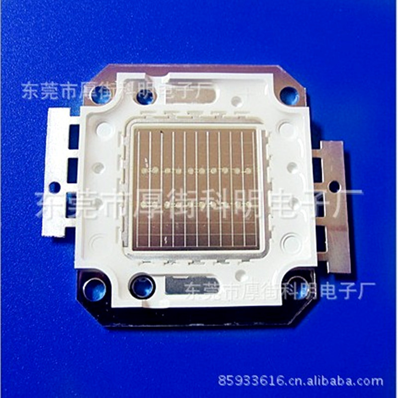 uvled灯珠_厂家供应UVled灯珠20W紫光波长415-420nm10串2并大功率集成