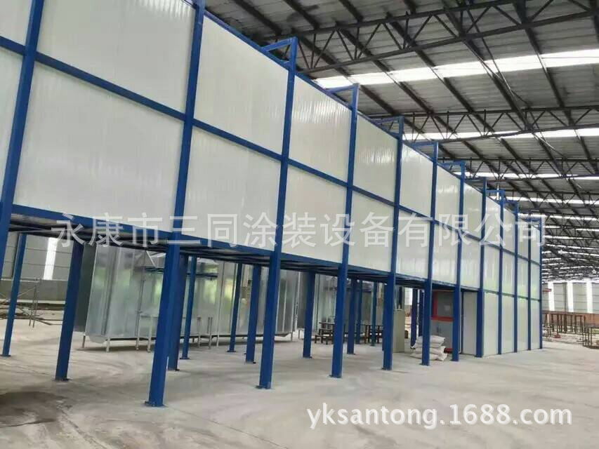 涂装设备_涂装设备厂家悬挂烘干流水线烤漆烤粉隧道式烘箱