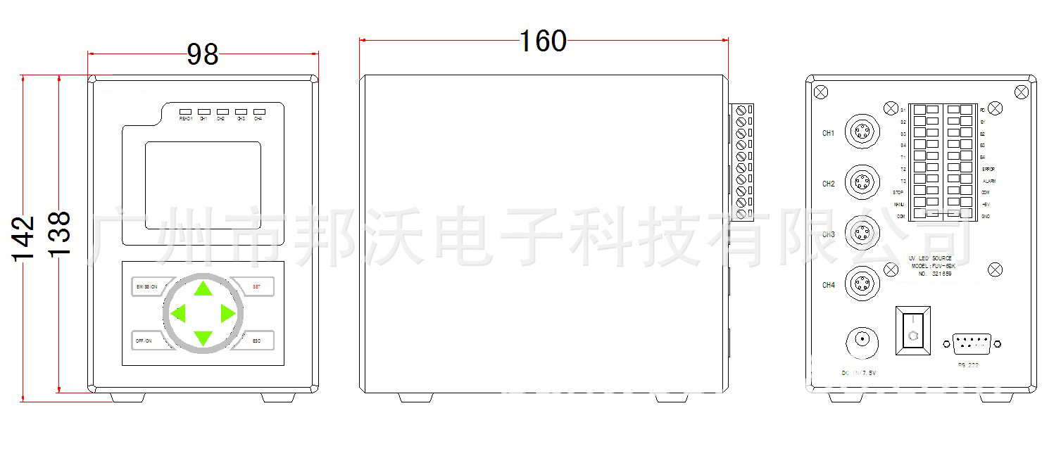 点光源固化机_led点光源固化机,uvled点光源,uv固化光源fuv-6bk-f