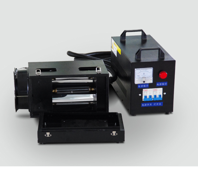 1kw220v手提式紫外线uv固化机便携式手提机uv胶烤漆烘干机简易uv