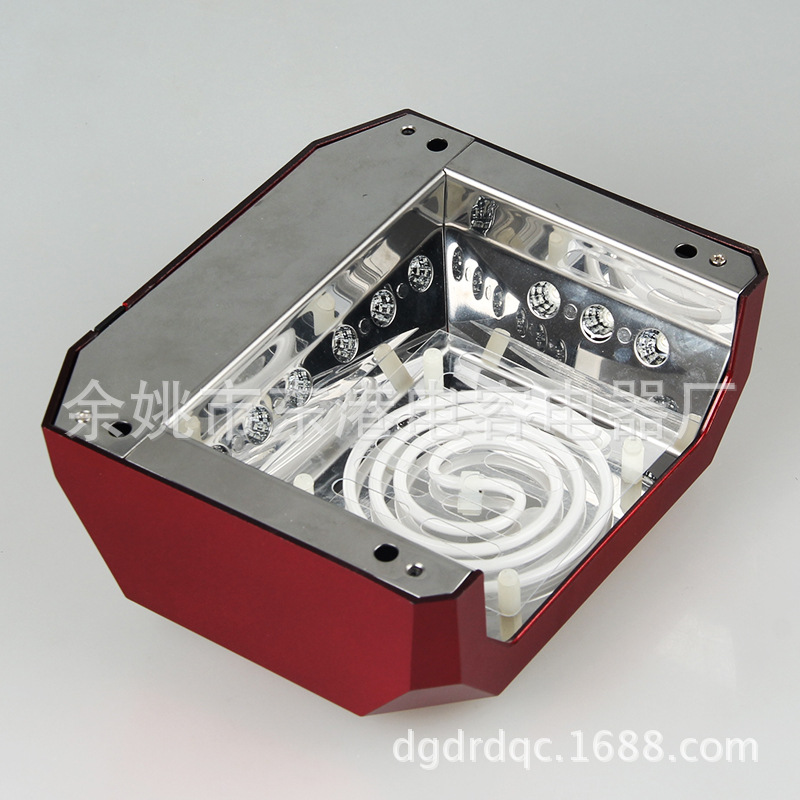 钻石型uvled灯_美甲灯厂家批发18W钻石型UV+LED灯美甲灯