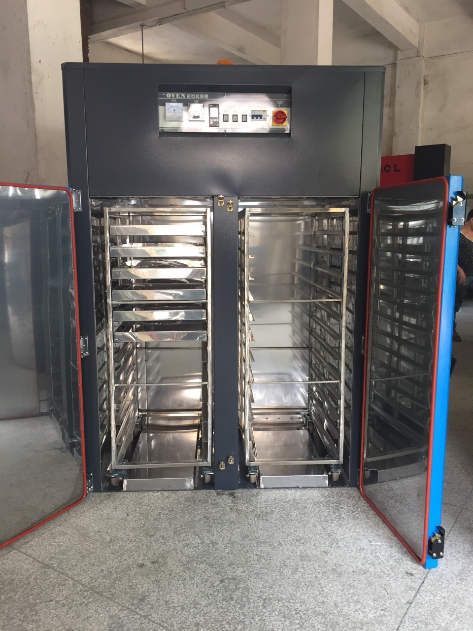 工业烤箱_东莞200度塑料工业烤箱大型烤箱隧道炉烘箱