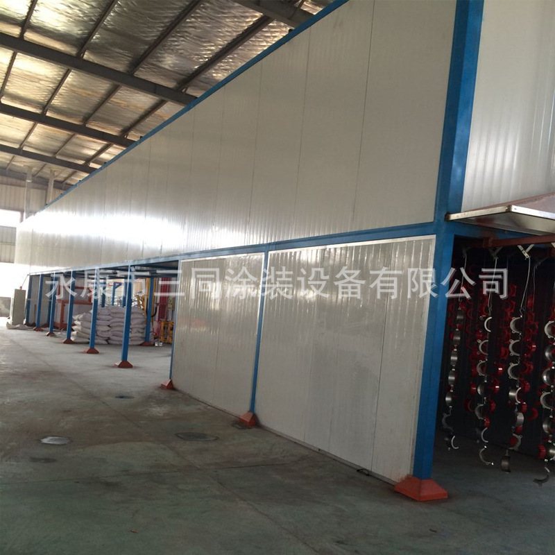 烤漆设备_定制五金产品烘道烤漆房隧道炉固化炉高温加热喷塑房烤箱设备