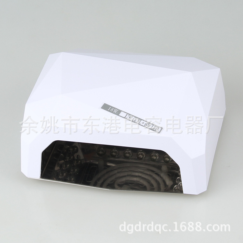 钻石型uvled灯_美甲灯厂家批发18W钻石型UV+LED灯美甲灯