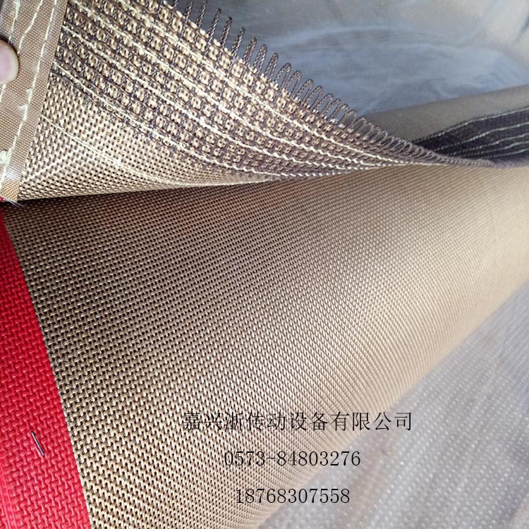 特氟龙网带_批发特氟龙网带,凯夫拉网带,半凯夫拉网格,螺旋接头