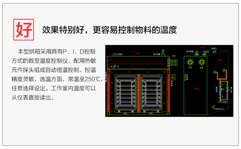 热风循环烘箱_化工烤箱热风循环小型恒温立式电热防爆