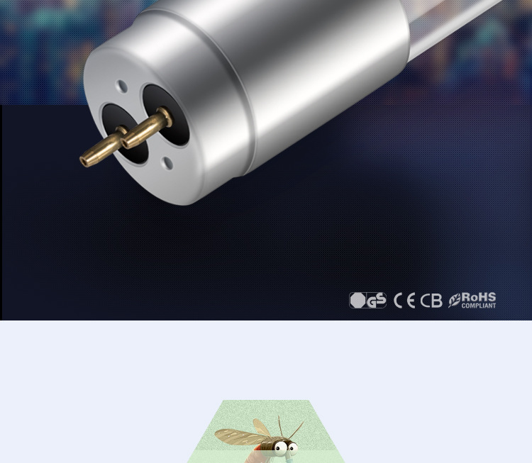 紫光灯管_紫光灯uv灯具紫光2835365nmt8紫光灯管