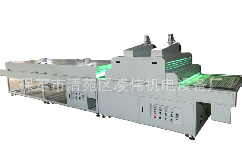 木工机械_木工uv光固机家具uv固化机uv家具漆流平固化设备流水线