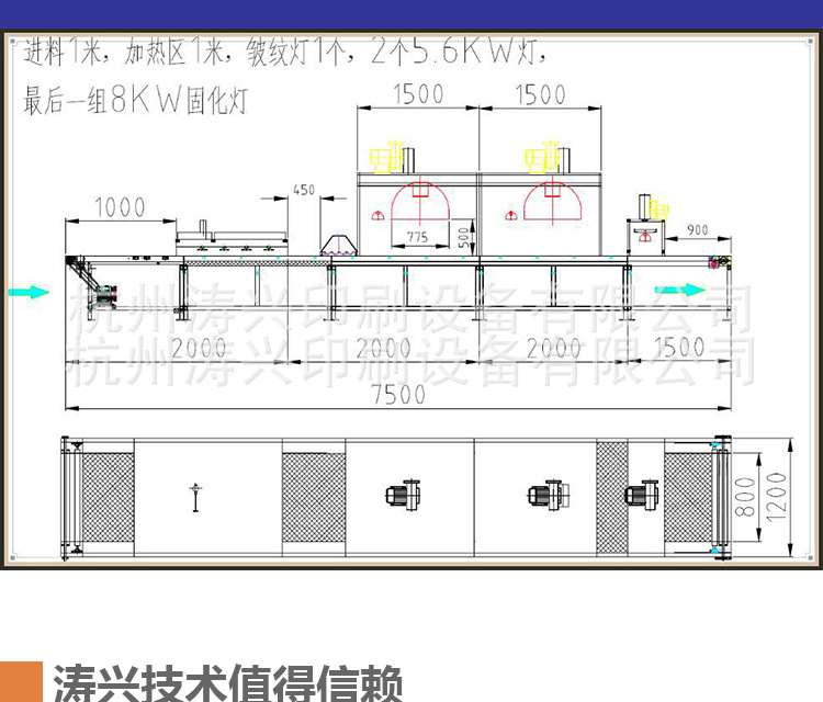 油墨固化机_浙江涛兴uv机皱纹uv光固机uv雪花油墨冰花油墨