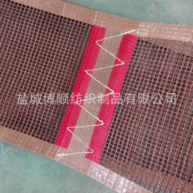 特氟龙网格输送带_特氟龙网格输送带uv机固化机隧道炉网带烘干线传送带