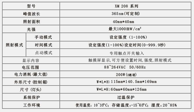uv胶水固化机_厂家供应xm-208uvled固化设备面光源固化机uv胶水固化机
