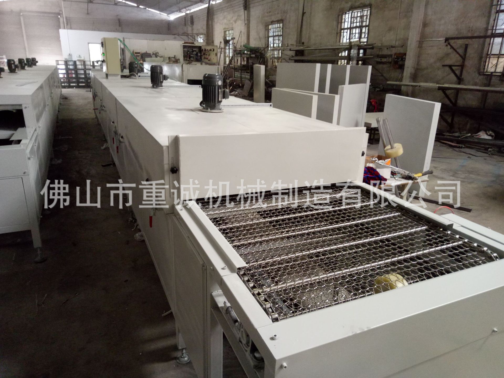 带式干燥设备_耐高温隧道炉佛山红外线小型烘干烤炉热风单级式固化炉非标定制