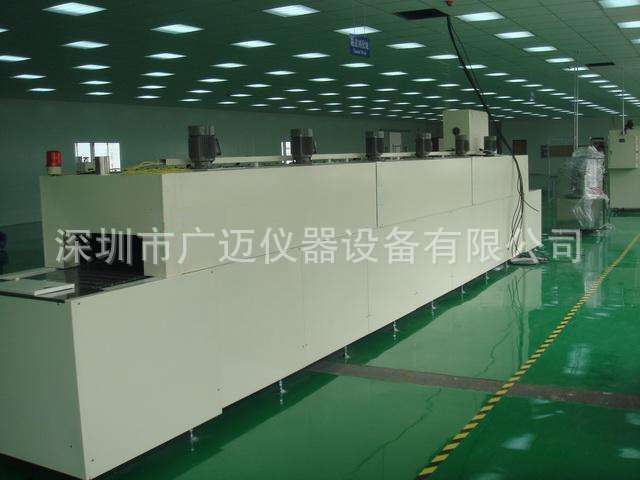 烘干固化设备_定做不锈钢加热隧道烤炉IR加热流平机烘干生产线高温金属热处理炉