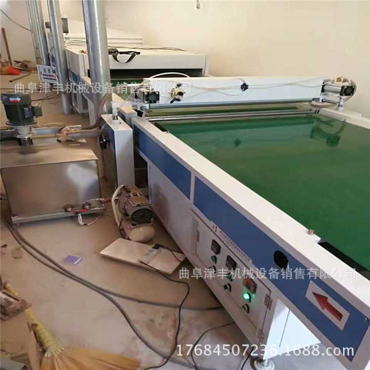 背景墙瓷砖上光油机_电视背景墙瓷砖上光油机uv压膜亮油
