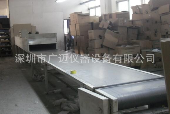 烘干固化设备_定做不锈钢加热隧道烤炉IR加热流平机烘干生产线高温金属热处理炉