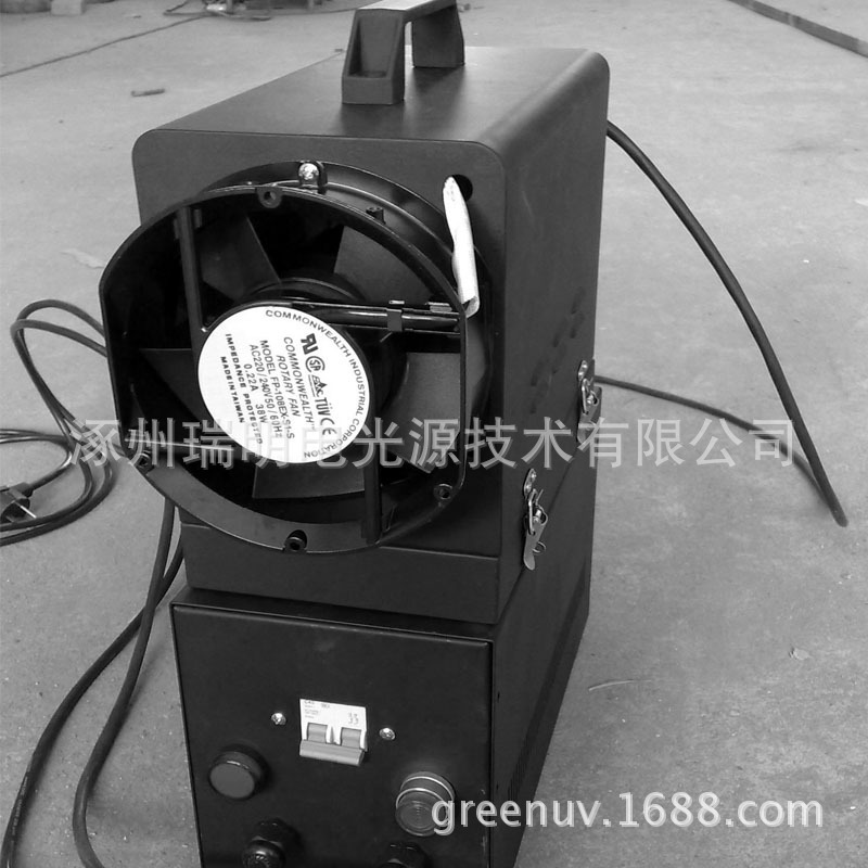 烘干固化设备_厂家直销工艺品表面处理上光专用500W手提UV光固机干燥UV固化机