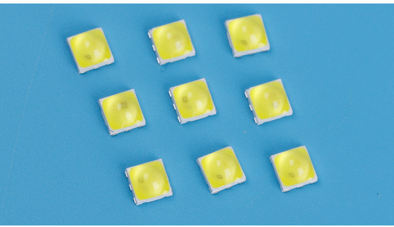 紫光灯珠_5050uvled紫光灯珠双波段光源0.5uv美甲led