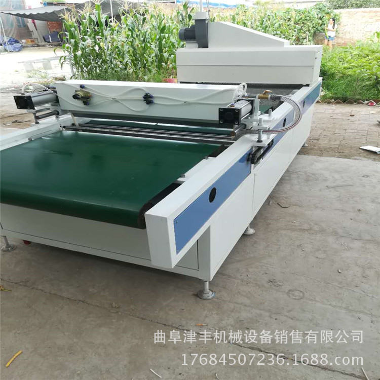 背景墙瓷砖上光油机_电视背景墙瓷砖上光油机uv压膜亮油