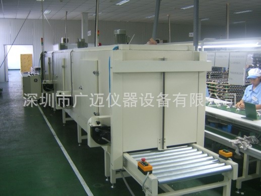 烘干固化设备_定做不锈钢加热隧道烤炉IR加热流平机烘干生产线高温金属热处理炉