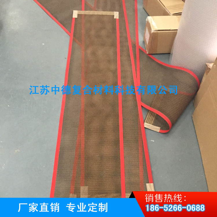 特氟龙输送带_中德厂家供应特氟龙网格带网格输送带特氟龙烘干机