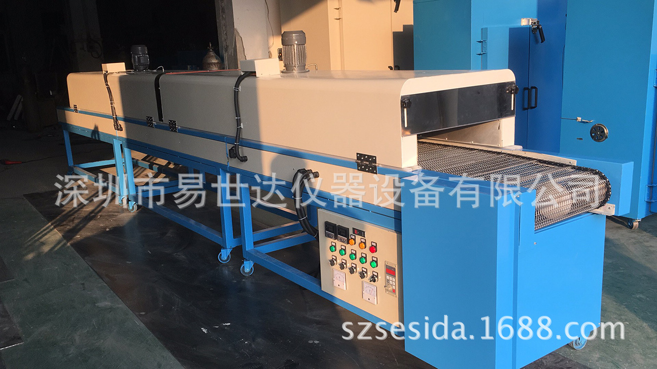 隧道式烤箱_esida-1500、隧道式烤箱、涂料烘干炉、丝印干燥炉可定制