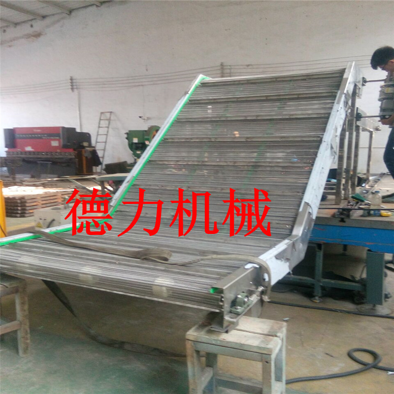 网带输送机_多层网带输送机特氟龙网带输送机地瓜清洗流水线不锈钢网链机