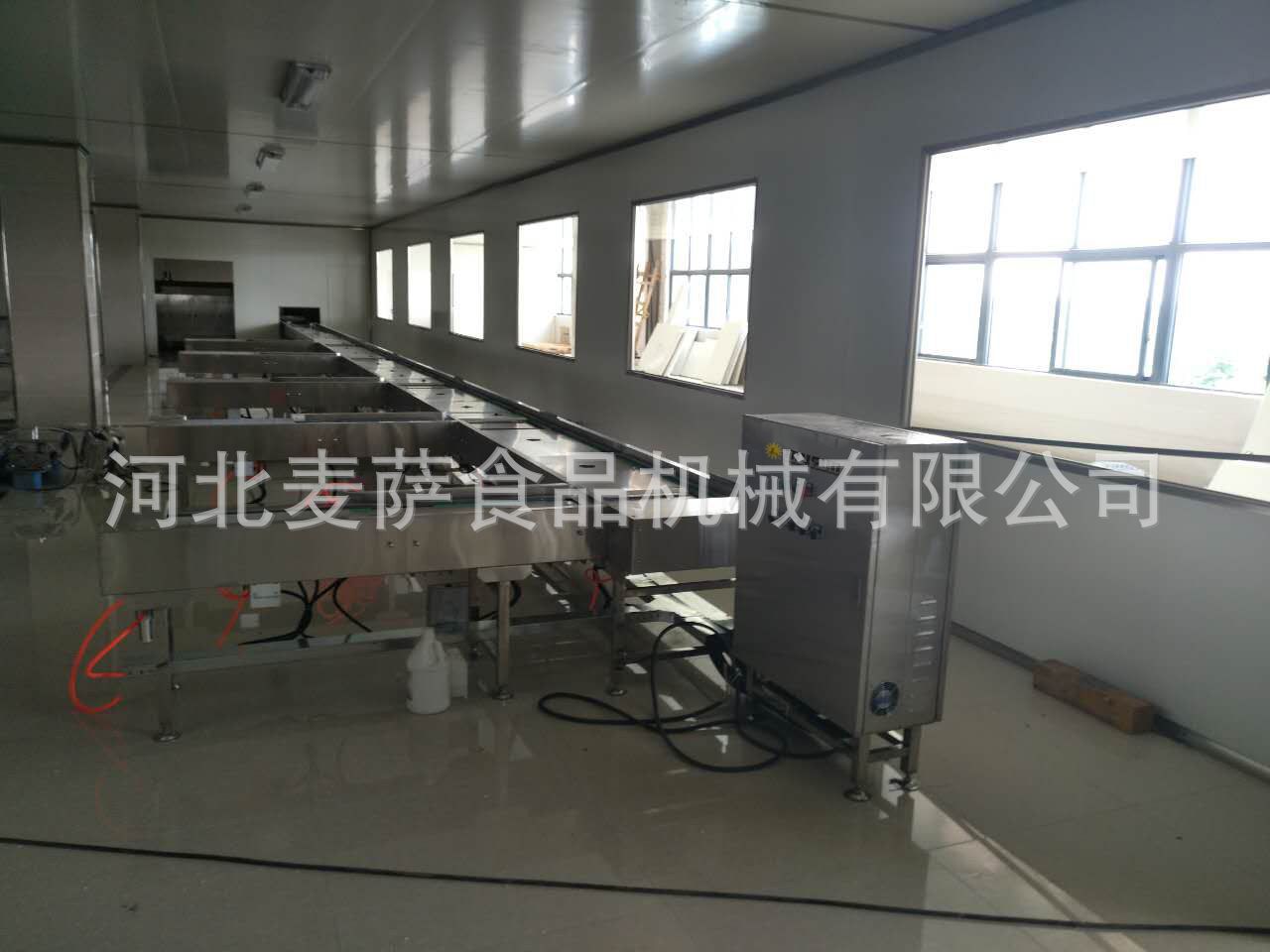蛋糕生产线_厂家直销食品厂隧道炉燃气集中供风式隧道炉面包蛋糕生产线