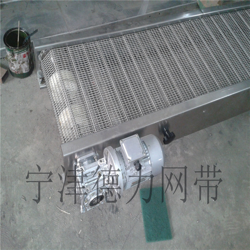 网带输送机_多层网带输送机特氟龙网带输送机地瓜清洗流水线不锈钢网链机