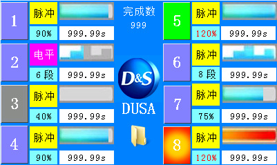 系统点光源固化机_全触屏uv32路控制系统点光源固化机