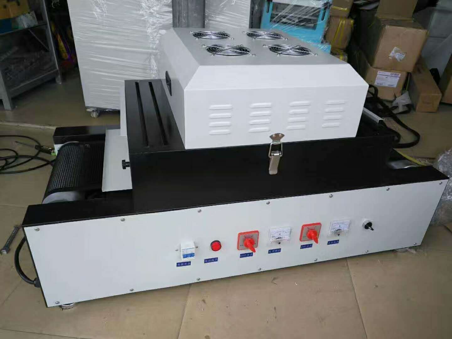 烘干流水线_小型多功能隧道炉烘干流水线烤干炉台式加热烤炉固化炉隧道式