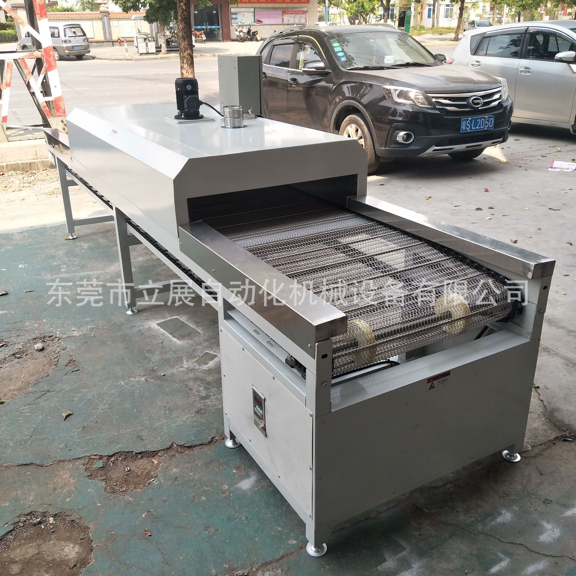 深圳不锈钢网带烤漆拉线隧道烤炉烘干流水线工厂直销喷油线隧道炉