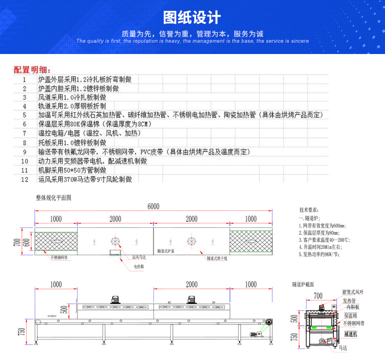 烘干设备_印刷烘干设备机器红外线uv固化工业高中低温隧道炉可定制