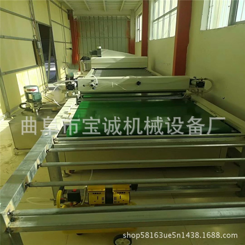 uv光固淋涂机_厂家直销电视护墙板高光光油机膜压固化机uv光固