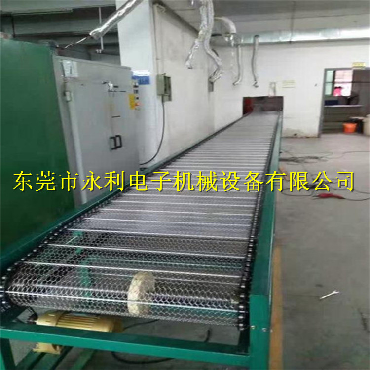 直销高温流水线_工业隧道炉网带线厂家直销高温流水线丝印铁氟龙烘干线