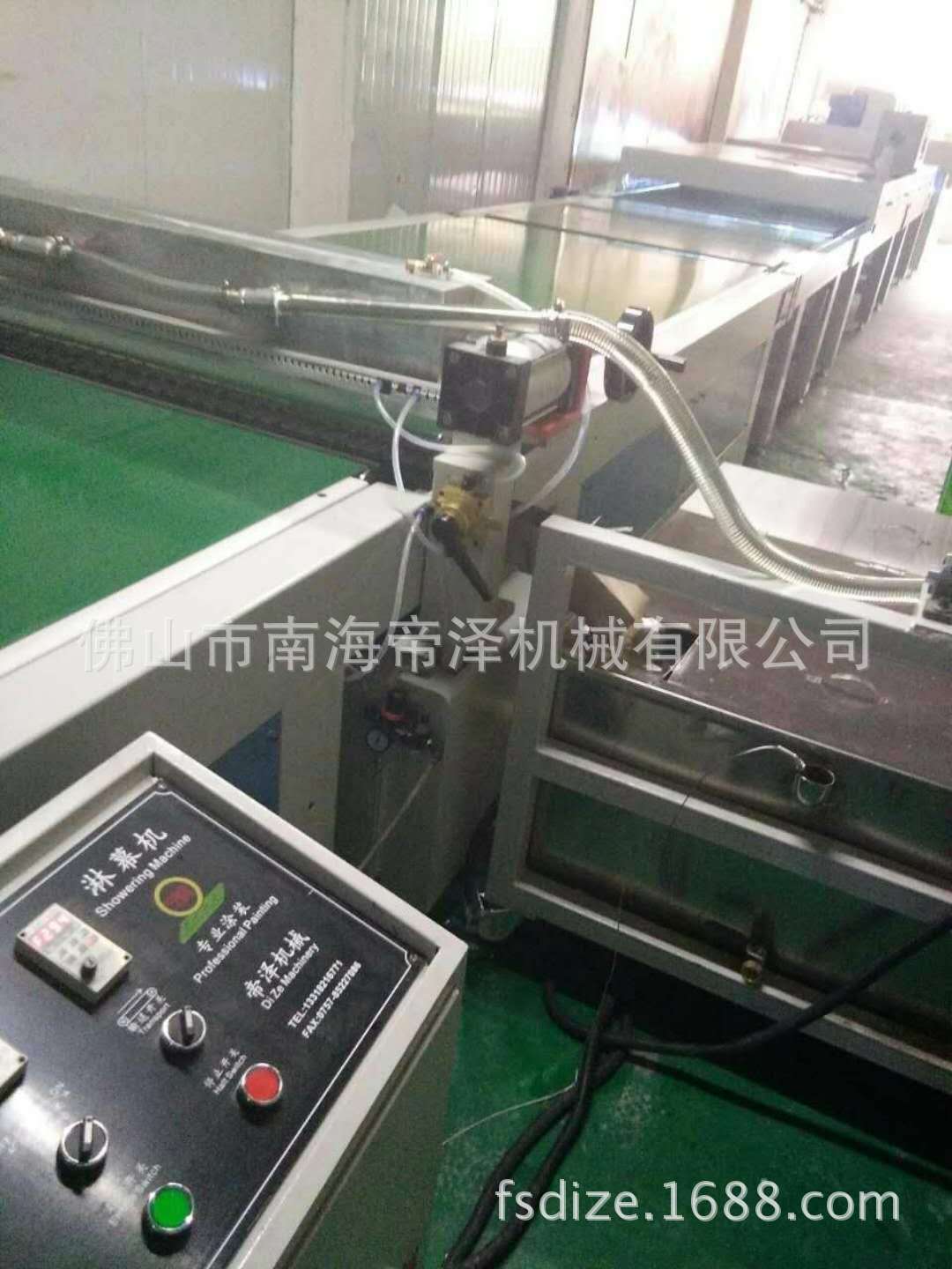 uv光油淋涂机_瓷砖uv光油淋涂机竹木纤维板高光淋涂机固化机上油设备