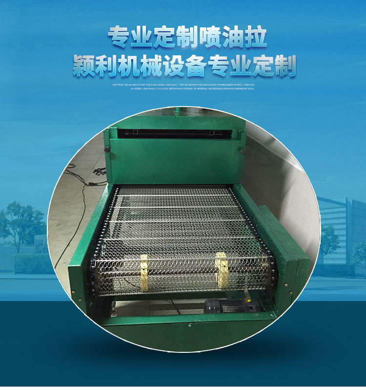 江苏隧道炉特氟龙烤炉烘干机红外线产品表面喷涂线光油胶水网带线