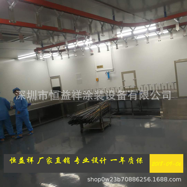 自动喷漆流水线_涂装设备自动喷漆流水线涂装生产线恒温隧道炉工业烤箱